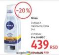 DM market Nivea miceralna voda