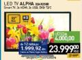 Roda Alpha televizor 32 in LED HD Ready