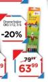 MAXI Drvene bojice 6/1
