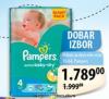 MAXI Pampers Active baby dry pelene
