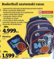 IDEA Đački anatomski ranac Basketball