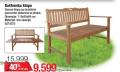 Home Center Baštenska drvena klupa dvosed