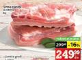 IDEA Sirova slanina sa rebrima 1kg