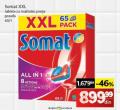 IDEA Somat All in 1 tablete za mašinsko pranje sudova 65/1