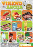 Katalog Gomex vikend akcija 19-21. avgust 2016