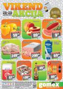 Katalog Gomex vikend akcija 26-28. avgust 2016