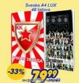 Aman Plus Školska sveska A4, Zvezda i Partizan