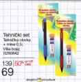 Home Center Tehnička olovka set sa minama 0,5
