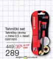 Home Center Tehnička olovka set sa minama 0,5 i rezač Staedtler