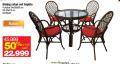 Home Center Baštenski set Dining ratan