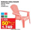 Home Center Baštenska plastična stolica Dolomiti
