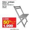 Home Center HomeCenter Baštenska stolica drvena sklopiva