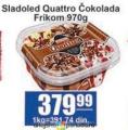 Aman doo Sladoled Quattro čokolada 970g