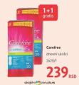 DM market Higijenski ulošci Carefree, akcija 1+1