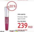 DM market Miss sporty Precious Shine sjaj za usne