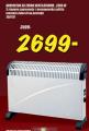 Uradi Sam Konvektor sa turbo ventilatorom 2000W