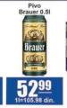 Aman doo Brauer pivo u limenci 0,5 l