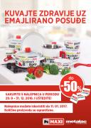 Katalog MAXI akcija emajliranog posudja 29. septembar do 31. decembar 2016