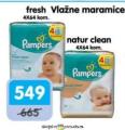 Aksa Vlažne maramice Pampers 4x64