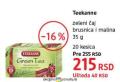 DM market Teekanne zeleni čaj brusnica i malina
