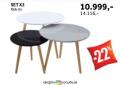 Vitorog salon nameštaja Klub sto set X3