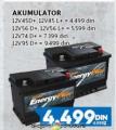 Roda Akumulator za kola Energy Plus 12 V 56 Ah