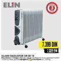 Tehnomanija Uljani radijator Elin OR 05 15, snaga 3000W, ventilator 400W, 15 rebara