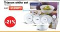 Metalac Set tanjira Trianon white Luminarc, 19 delova