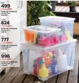 Home Center Plastične kutije za odlaganje stvari 55x38,5x05cm