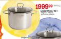 Dis market Lonac sa staklenim poklopcem Metlac, 20cm