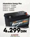 Roda Akumulator za kola Energy Plus 12 V 45 Ah