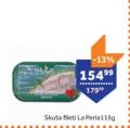 TEMPO Skuša fileti La Perla, 115g