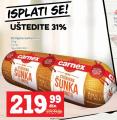 IDEA Stišnjena šunka mini Carnex, 350g