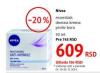 DM market Nivea Essential krema za lice protiv bora