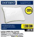 Tehnomanija Anatomski jastuk Dormeo Green Tea Clasic