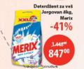 MAXI Prašak za veš Merix jorgovan, 8kg