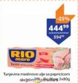 TEMPO Tunjevina u maslinovom ulju sa papričicama Rio Mare, 3x80g