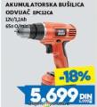 Roda Akomulatorski bušilica odvijač Black&Decker EPC12CA