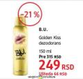 DM market Dezodorans B.U. Golden Kiss, 150ml