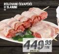 IDEA Rolovani ćevapi sa slaninom, 1 kg
