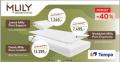 TEMPO Jastuk Mlily Pure Support, 50x30x10cm