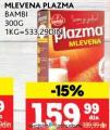 IDEA Mlevena plazma Bambi, 300g