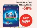 MAXI Finish All in 1 tablete za mašinsko pranje posuđa, 70/1