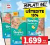 IDEA Pampers Active baby dry pelene