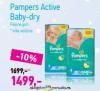 Lilly Drogerie Pampers Active baby dry pelene