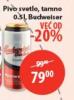 MAXI Budweiser Dark pivo tamno