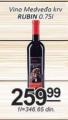 Aman doo Crno vino Medveđa krv Rubin, 0.75l