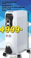 Uradi Sam Uljni radijator sa 9 rebara, 2000W