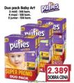 Aksa Pufies Baby Art pelene duo pack