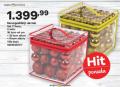 Home Center Set novogodišnjih ukrasa za jelku, 77/1